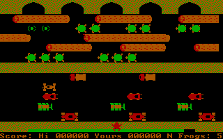 Frogger CGA